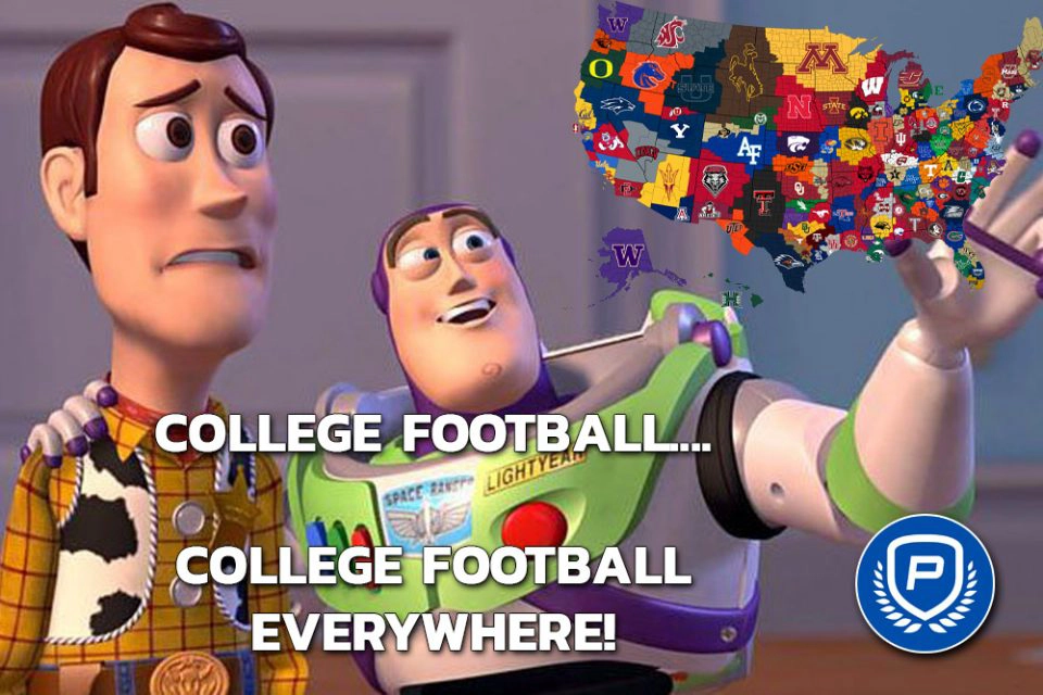 Price Per Player Software Taking Bets on Campus During College Football Season